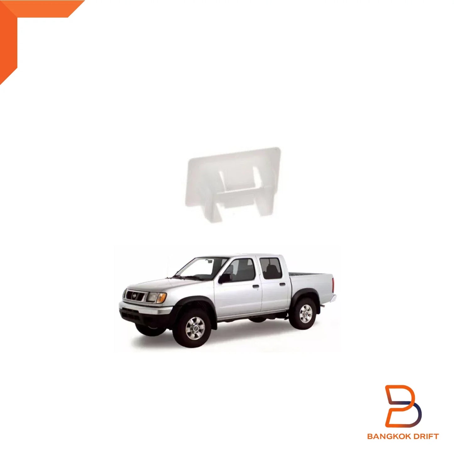 10 x Lower Grille Clips for Nissan Navara D22 (1997-2005)