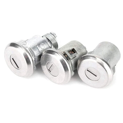 Metal Door Lock Cylinder Set + Key for Camaro, Caprice, Buick, Grand Am (1990-2002)