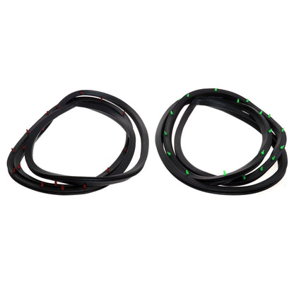 Set of 2 Door Rubber Weatherstrips for Toyota Corolla E10 KE10 TE10 (1966–1970)