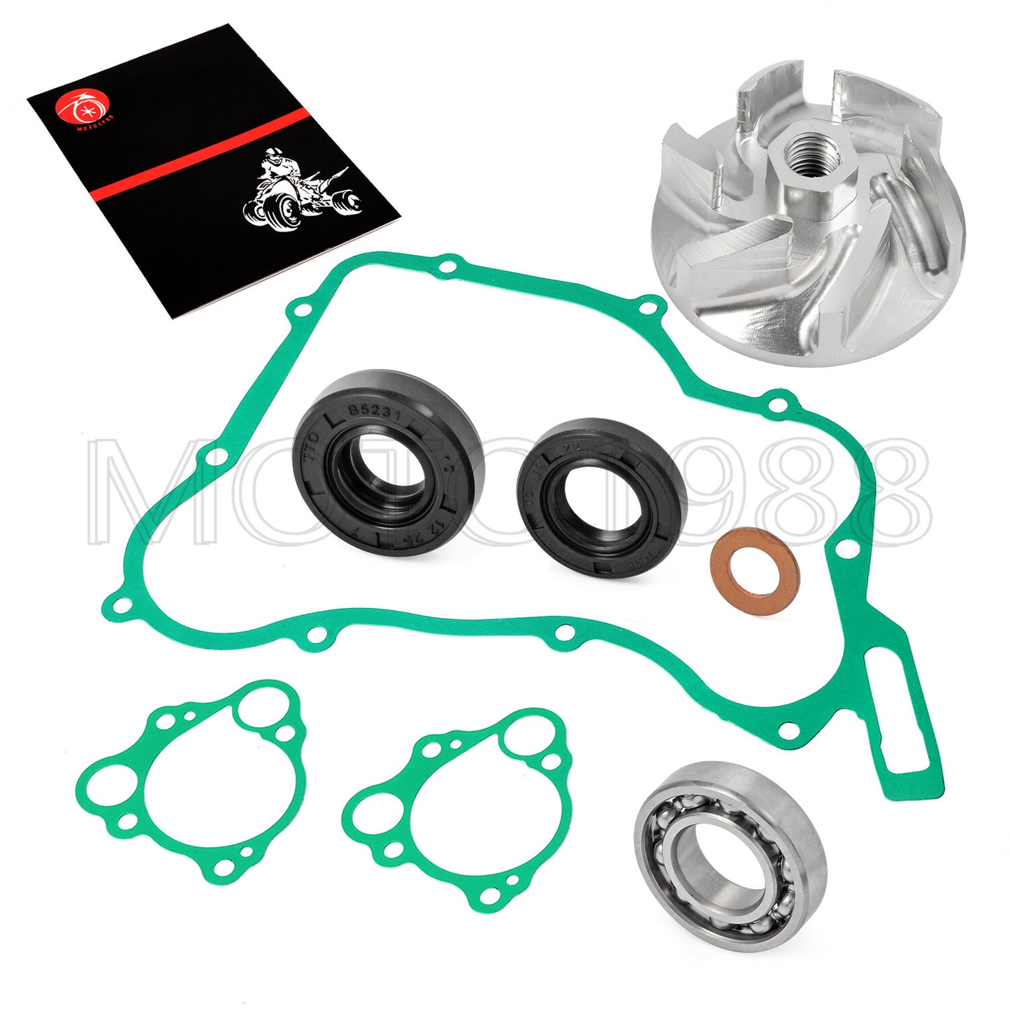 Water Pump Rebuild Kit for Honda CR125R (1990–2004)
