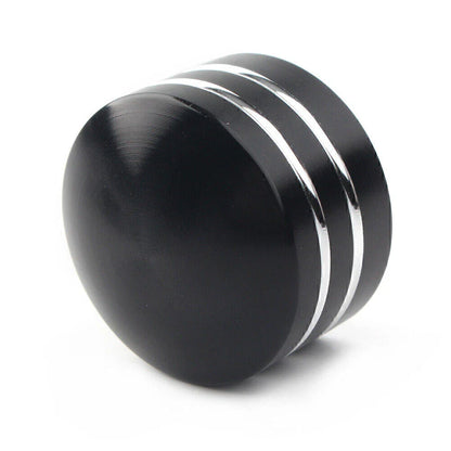 10 x Black CNC 9mm Motor Bolt Topper Caps for Harley