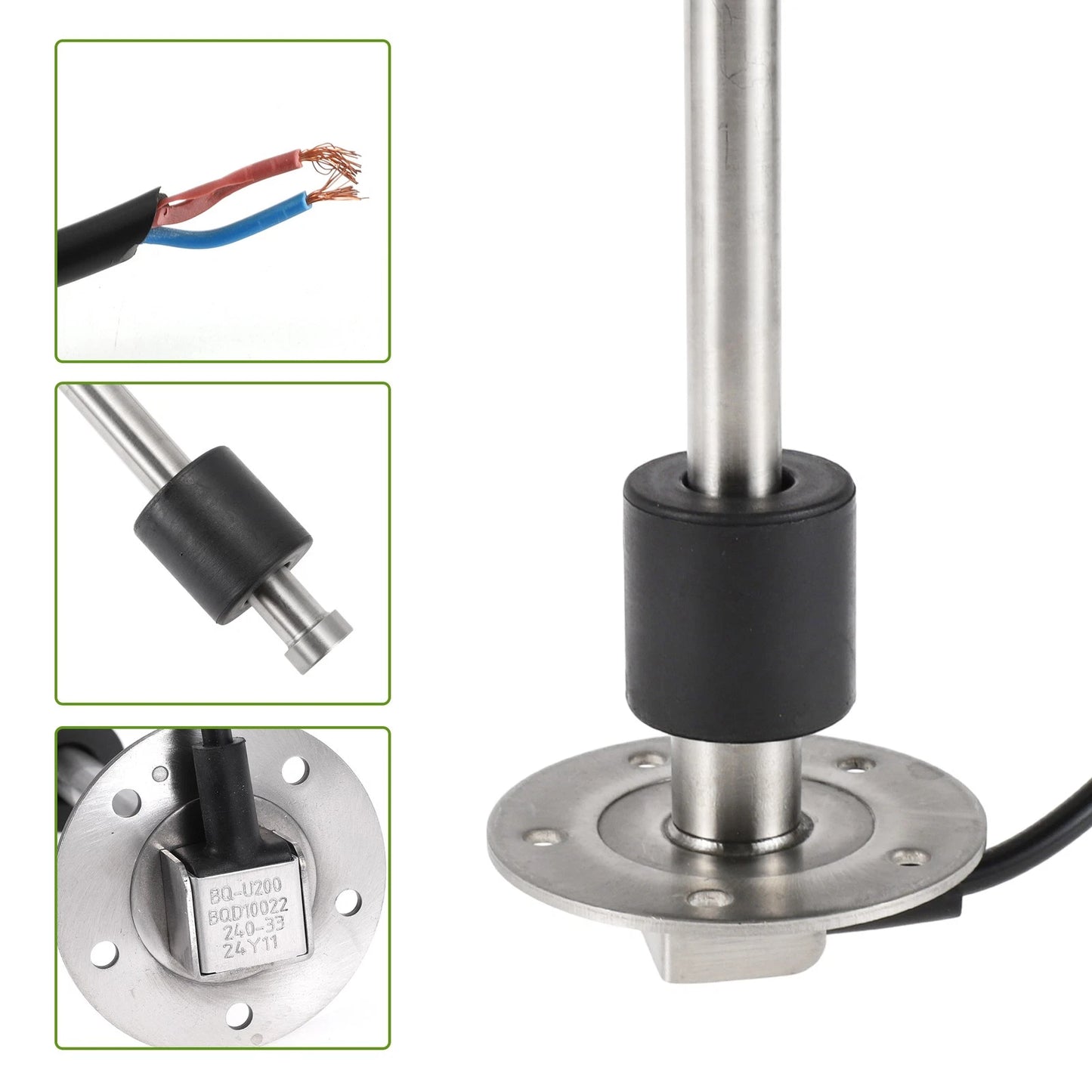 Fuel Sending Unit and Gauge Kit 240-33 Ohm for Boat Car Vehicle