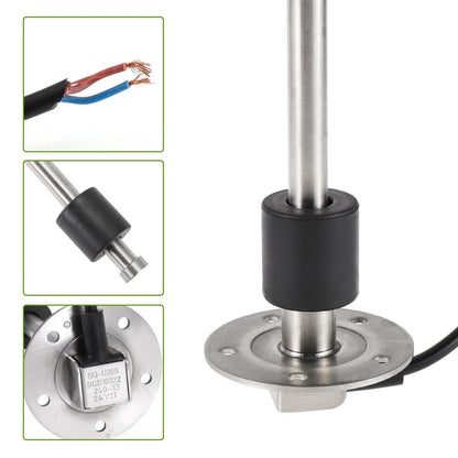 Fuel Sending Unit and Gauge Kit 240-33 Ohm for Boat Car Vehicle