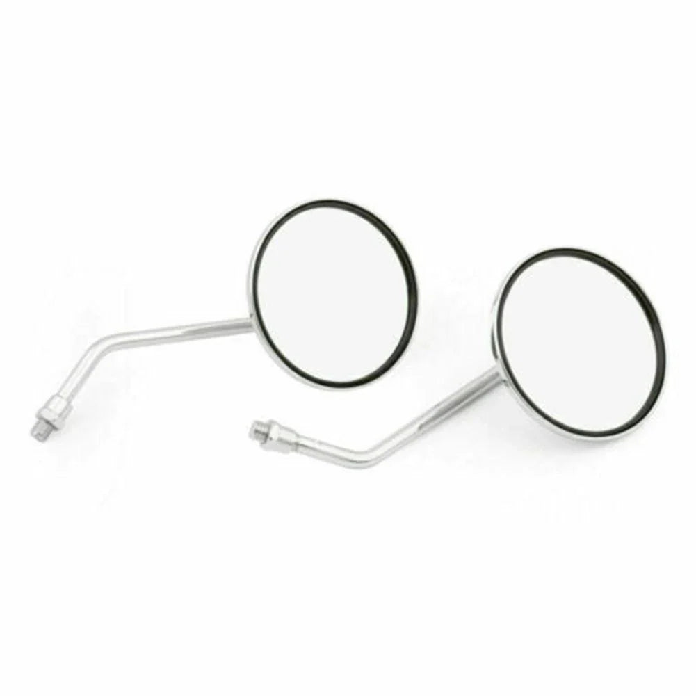 Rearview Round Mirrors / 10MM / for Suzuki GT 125/185/250/380/550/750