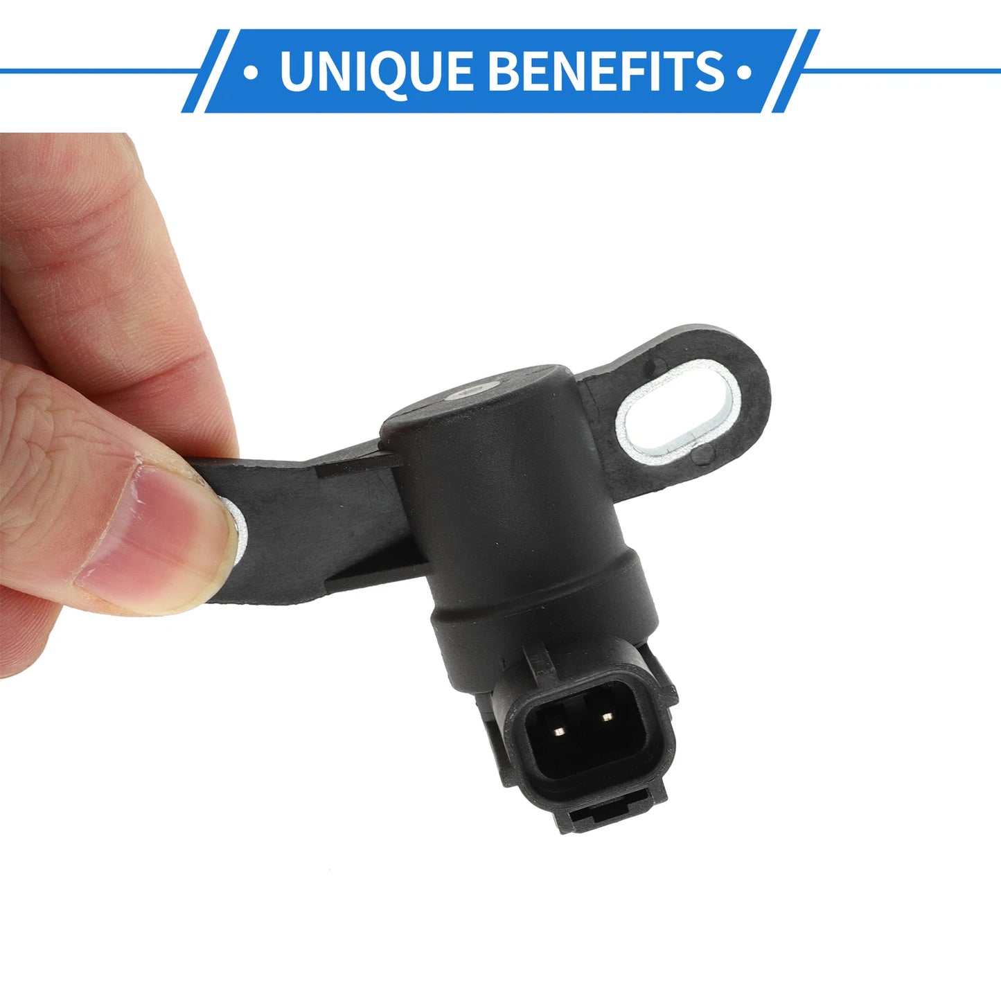 Crankshaft Position Sensor for Ford Galaxy 2.3 (2007–2015) 3M6G6C315BA Black