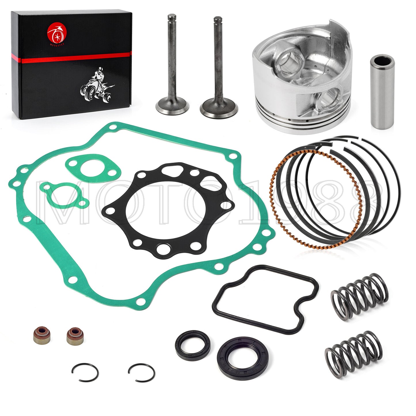 Piston Kit for Club Car Golf Cart DS (FE290, 0.25mm Oversize)
