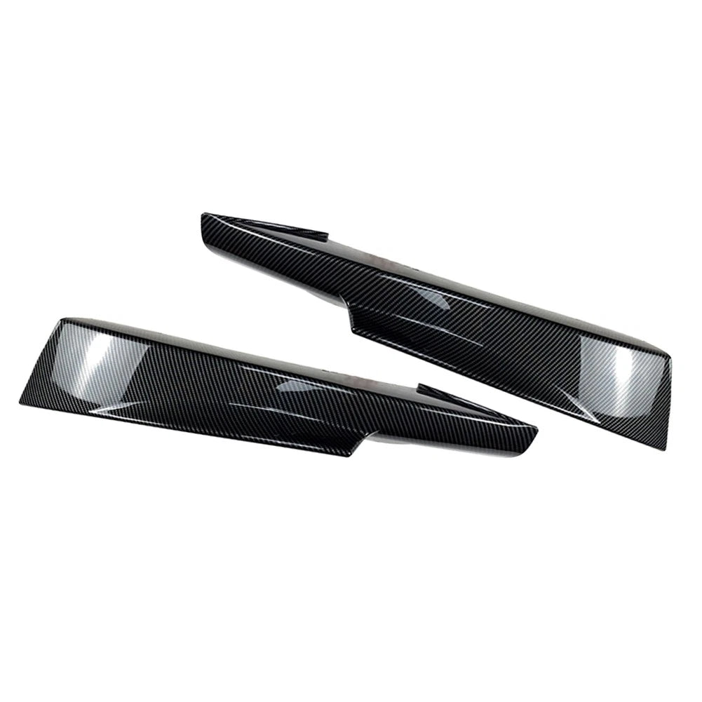 Pair Rear View Mirror Cover Trim for BMW E90 E91 328i 328xi 335xi (2007–2013) Carbon Fiber