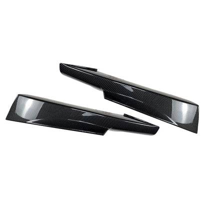 Pair Rear View Mirror Cover Trim for BMW E90 E91 328i 328xi 335xi (2007–2013) Carbon Fiber