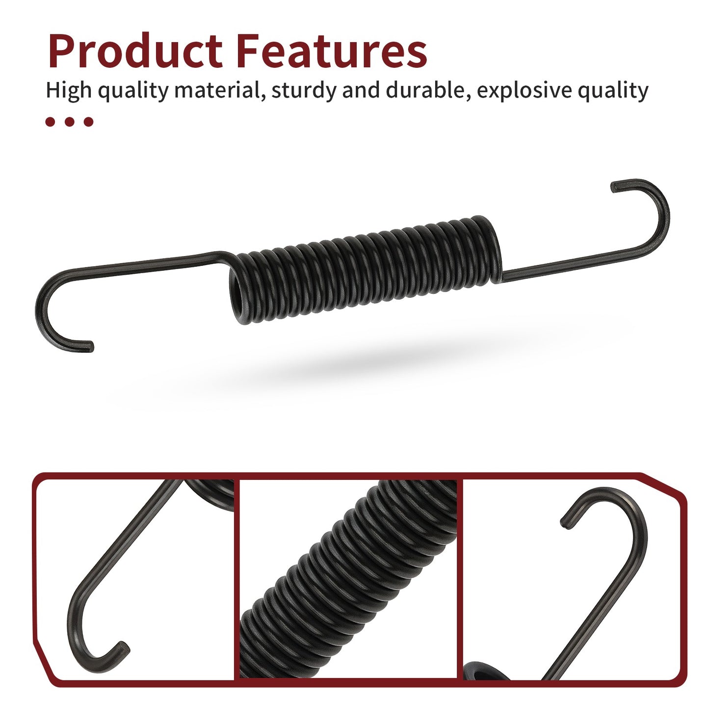 Set of 2 Trailer Brake Adjuster Springs for Dexter Hayes Electric Brakes