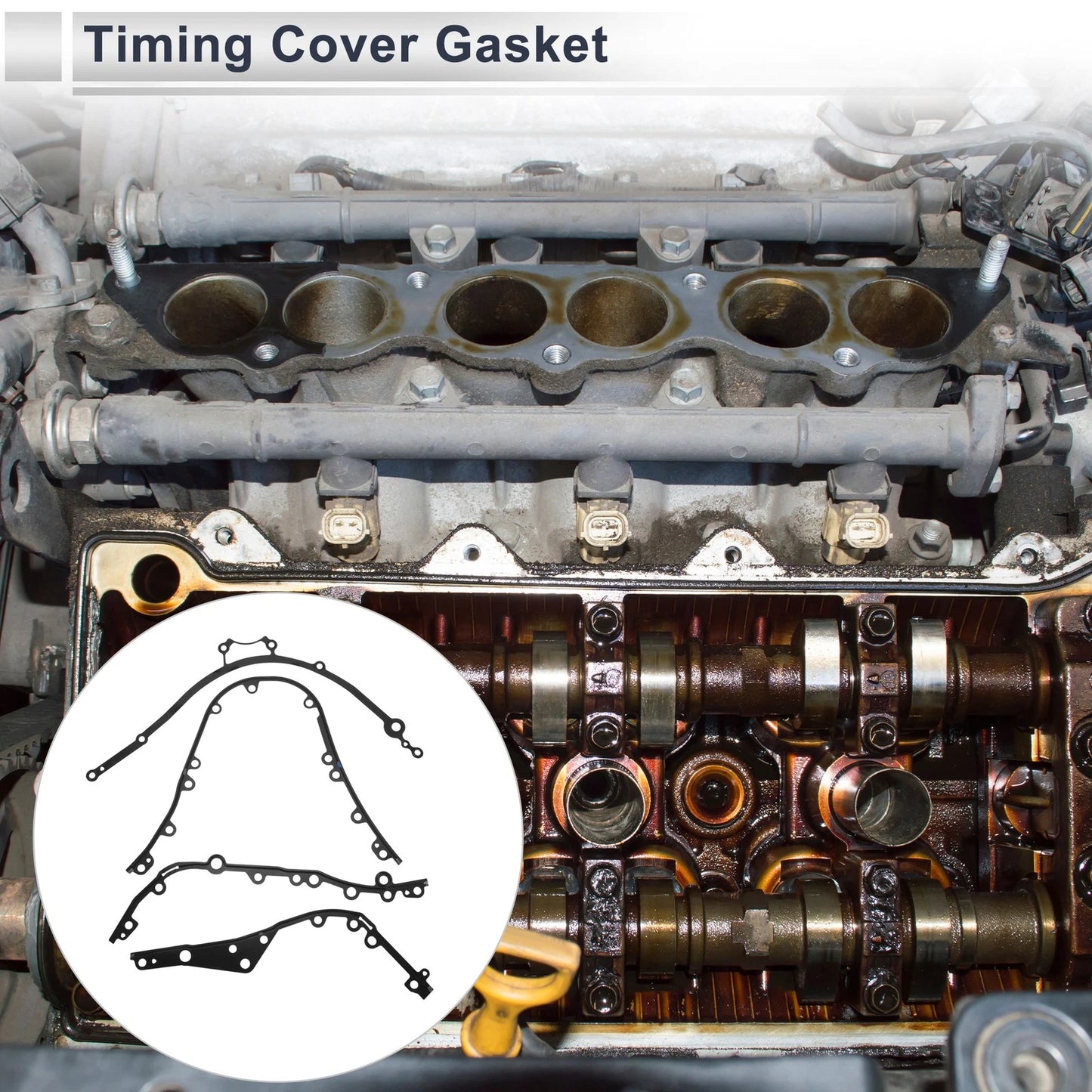 Timing Cover Gasket No. 94810112720 for Porsche Cayenne (2010–2018)