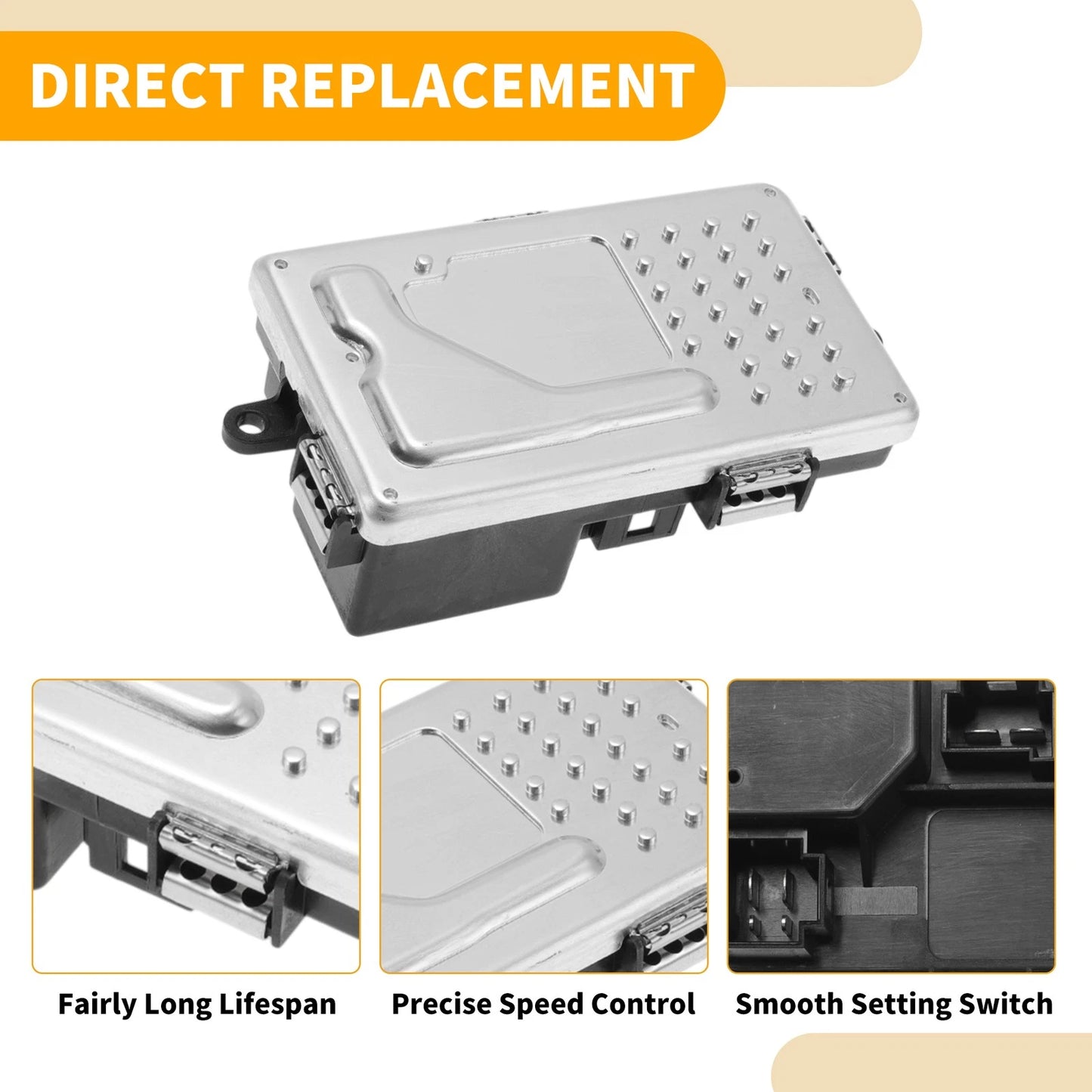HVAC Blower Motor Resistor No. 97062442302 for Porsche Panamera (2010–2016)