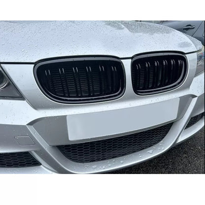 Gloss Black Front Kidney Grille for BMW 3 Series E90 E91 (2009–2011)