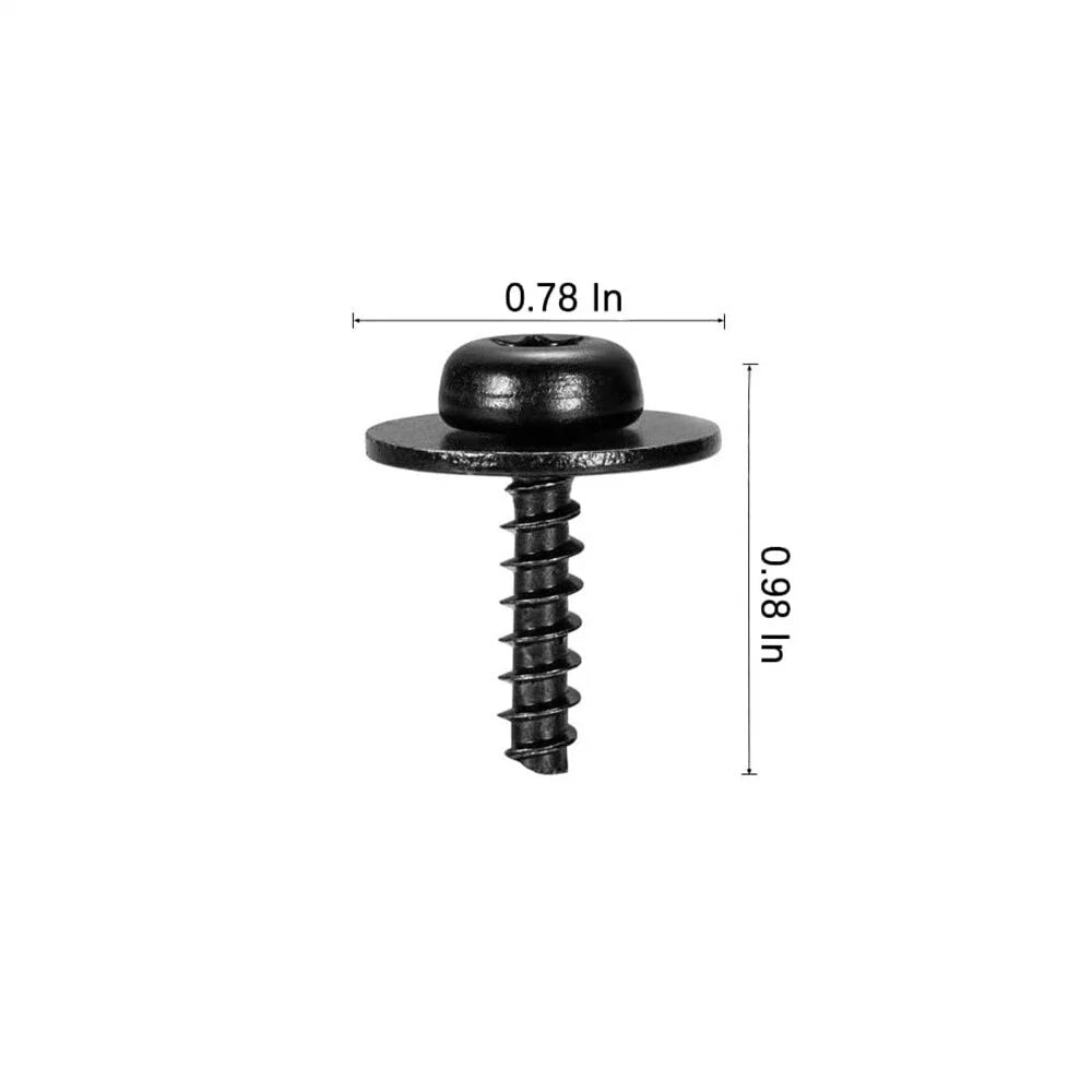Under Tray Splash Guard Torx Screw + Washer for Ford (No Year Specified)