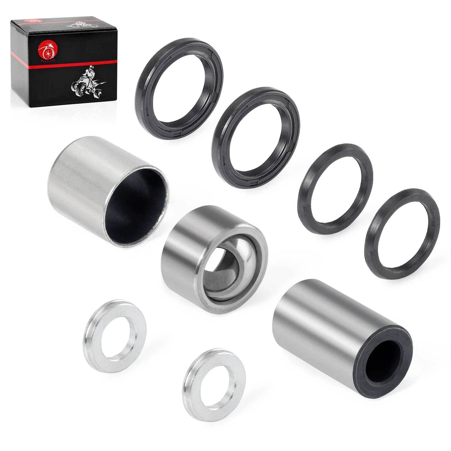 Front Upper Lower Shock Bushing Kit for Honda TRX400EX (2004–2008)