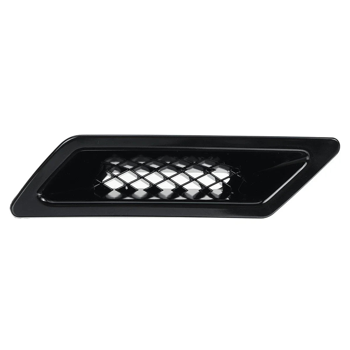 Front Air Vent Intake Duct Cover Trim Gloss Black / 1x / Honda Civic (2016–2021)