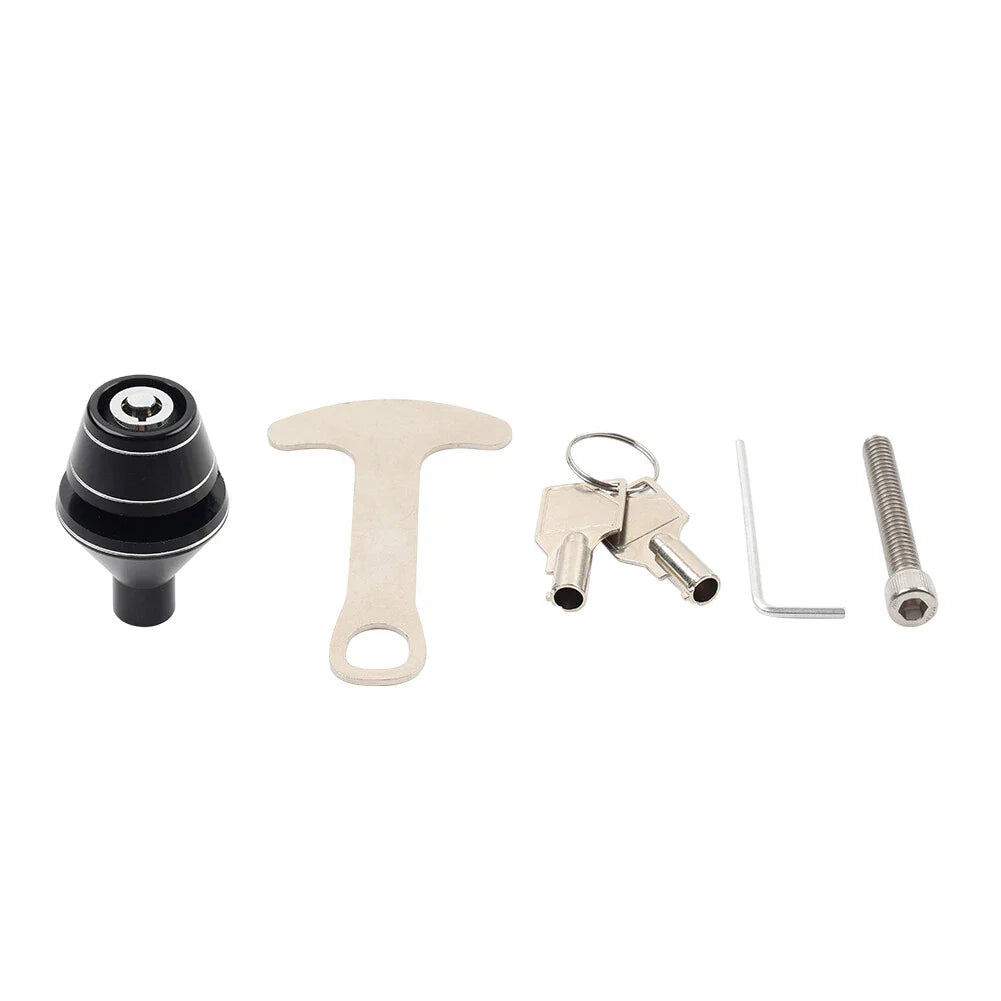 CNC Aluminum Handlebar Helmet Lock for Harley Motorcycle Accessories