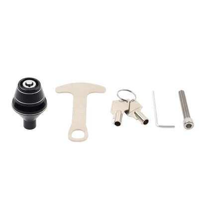 CNC Aluminum Handlebar Helmet Lock for Harley Motorcycle Accessories
