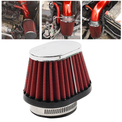 55MM 2.17" Oval Air Intake Filter