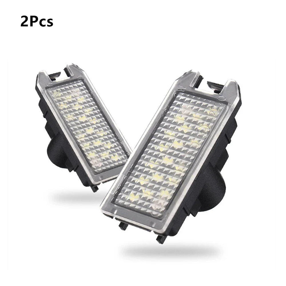 LED License Plate Lamps for Jeep Grand Cherokee, Compass, Patriot, Fiat 500, Dodge (2005-2023)