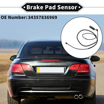 1pc Rear Brake Pad Wear Sensor for BMW Z4 E85 E86 (2002–2008) No.34357836969
