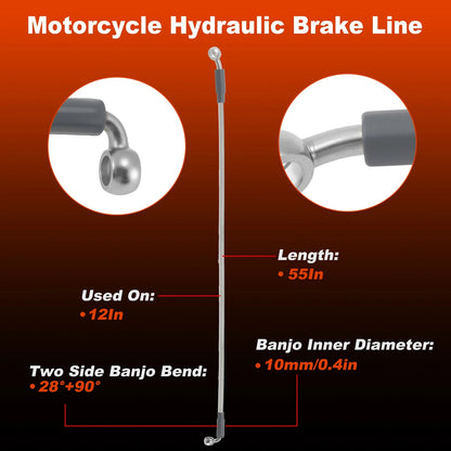 Brake Hose Oil Line for Harley Davidson Electra Glide (1950–2023)