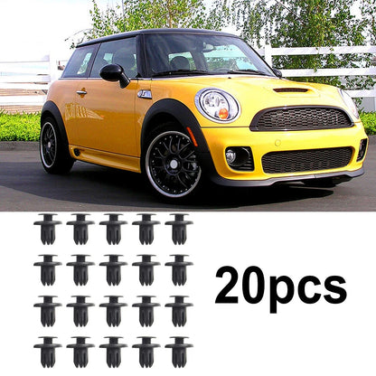 20Pcs / Inner Wheel Arch Liner Fastener Clips for Mini Cooper (2001–2014)