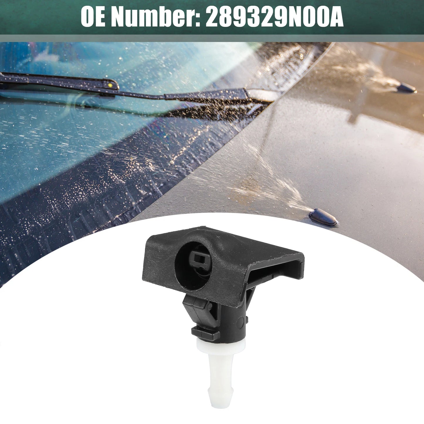 Windshield Wiper Washer Nozzle for Nissan Maxima (2009–2011) No. 289329N00A