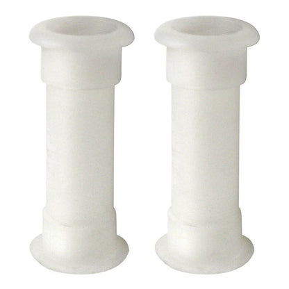 2 x Boat Plastic Drain Tube Drain Thru-hull for MotorwellBaitwell