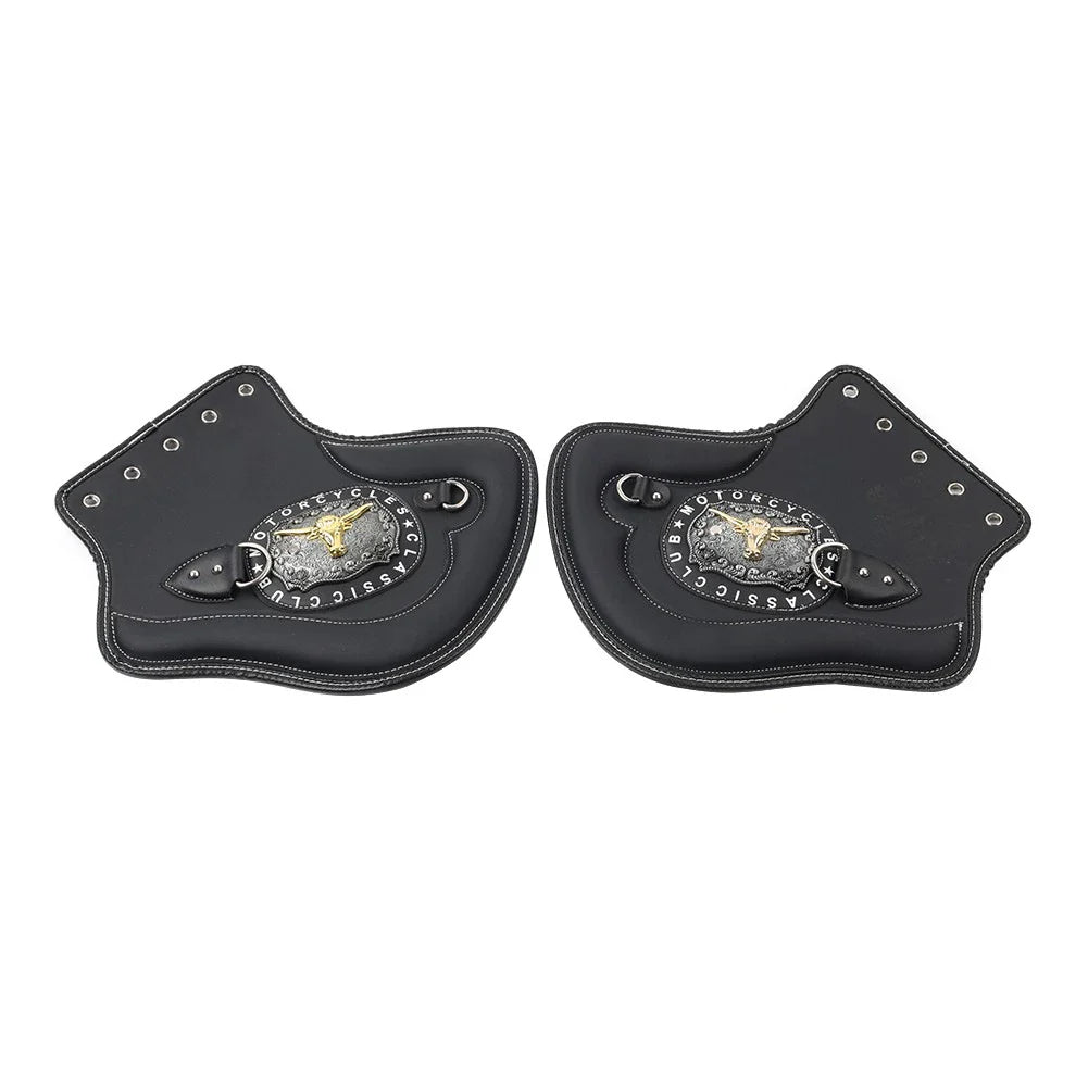 Universal Leather Heat Saddle Shield Deflector for Honda & Harley