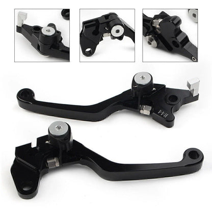 Dirt Clutch Brake Levers for Kawasaki KLX250 D-TRACKER (1993-1997) BLACK