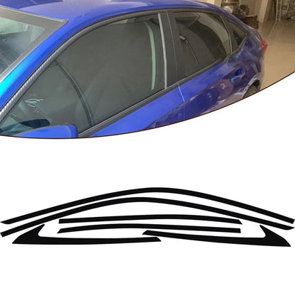 2 x Window Chrome Delete Cover Decal for Honda Civic Sedan (2022–2023)