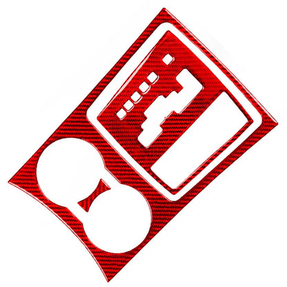 Red Gear Shift Panel Cover Trim for Chrysler 300, Dodge Charger (2008-2010)