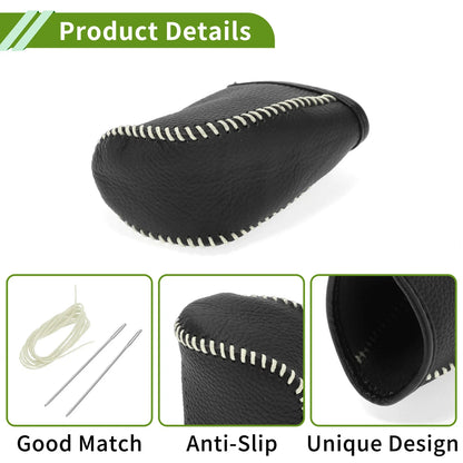 Dodge Journey Gear Shift Knob Cover 2011-2020 Pebbled Black Beige