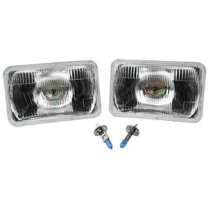 Rectangle 165mm x 100mm Headlight Hi Beam Halogen Conversion Kit H1 55w 12V