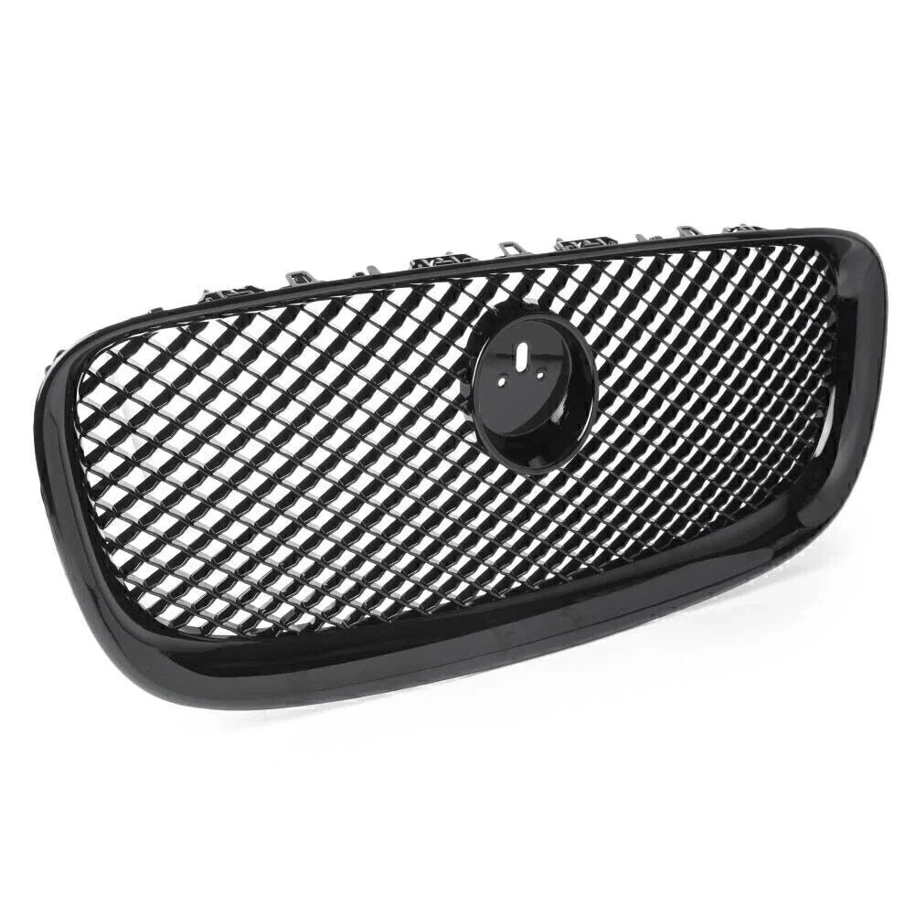 Honeycombe Front Mesh Bumper Grille for Jaguar XF XFR (2012-2014)