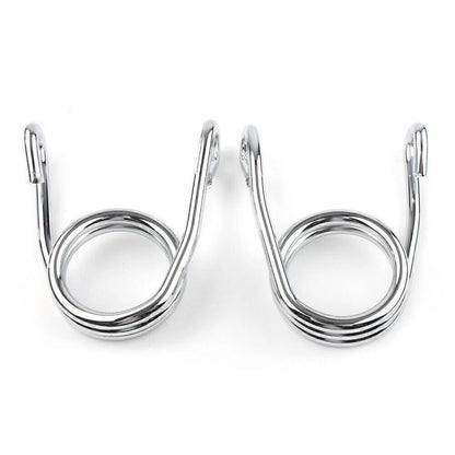 Set of 2 8MM Universal Motorcycle Rear Footrest Pegs for Harley, Honda