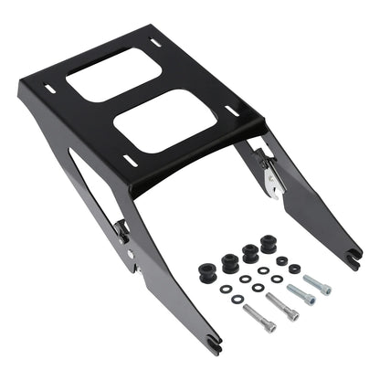 Vivid Black Two Up Mounting Rack for Harley Sport Glide FLSB (2018-2021)