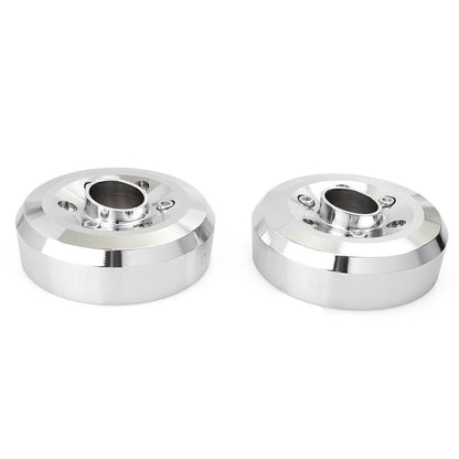 2X Chrome Exhaust Tips Cover for BMW R Nine T (2014–2016)