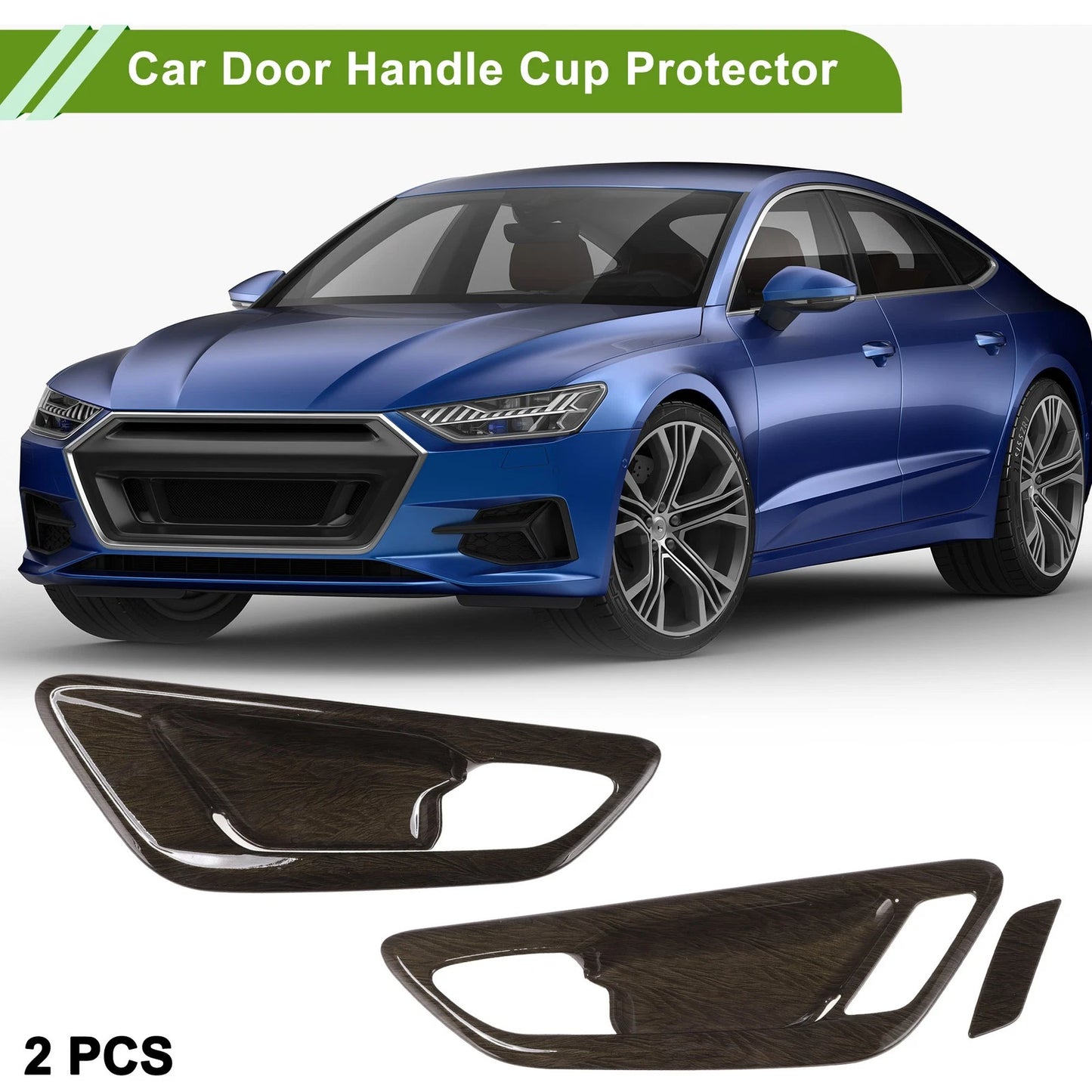 Door Handle Cup Protector for Toyota Alphard/Vellfire 40 Series (2015–2020) Brown
