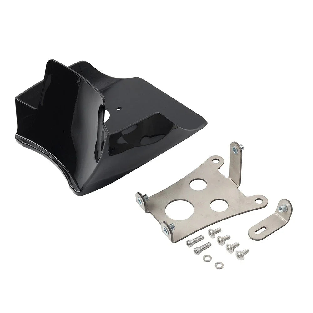 Chin Spoiler Cover Black for Harley Softail Street Bob Low Rider (2018-2024)