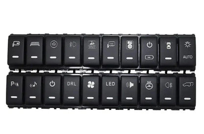 Amber Dashboard Control Switch Button for Nissan Patrol Titan Pathfinder Navara