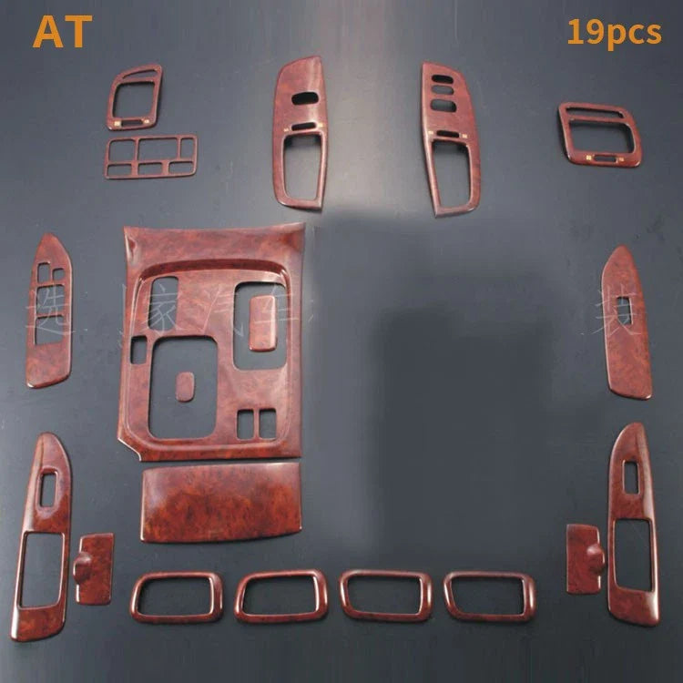 Wood Accessorie Interior Cover Trim for Land Cruiser 4500 4700 LC100 (2003–2007)