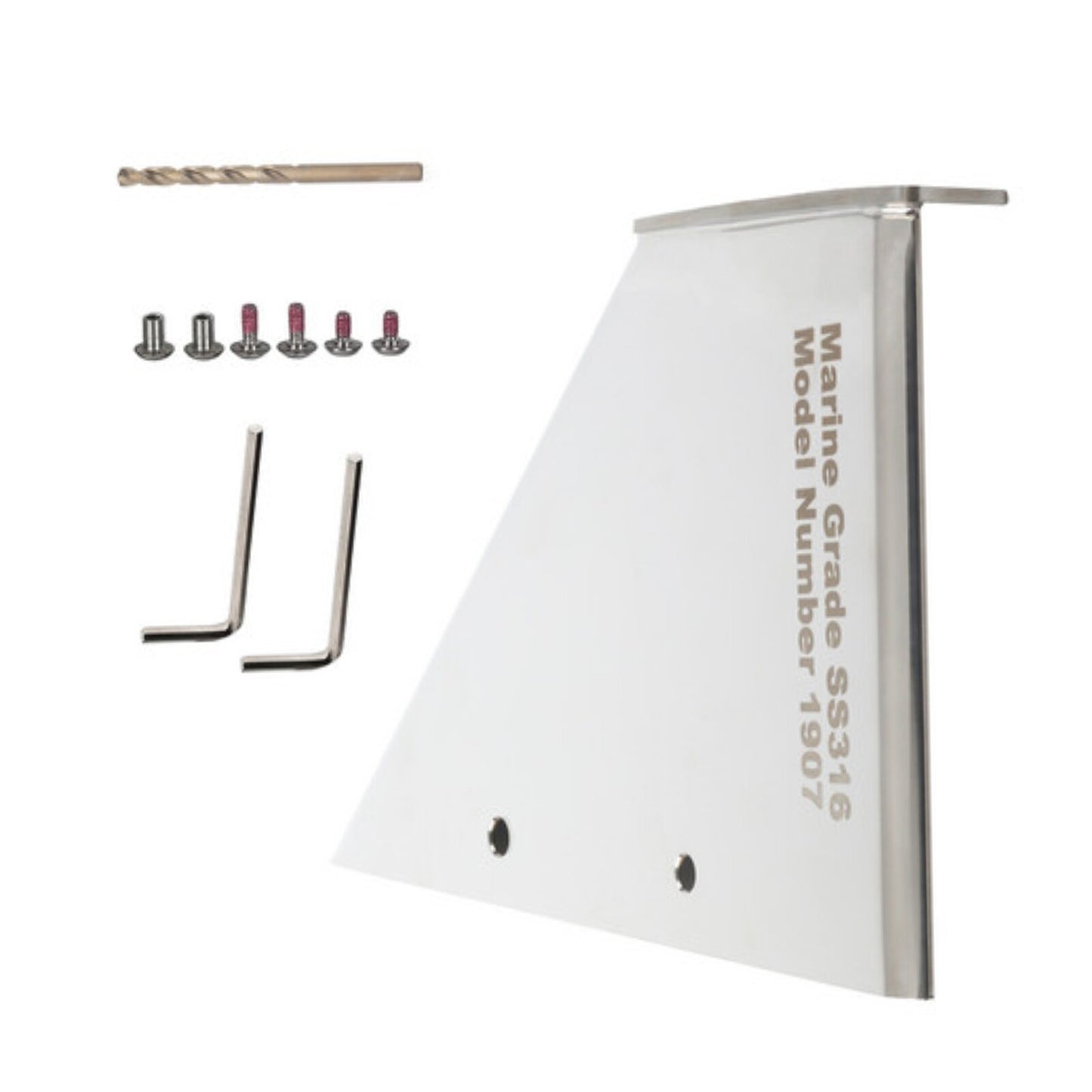 Skeg Guard for Mercruiser Alpha 1 (1985–1990) Stainless Steel Protector