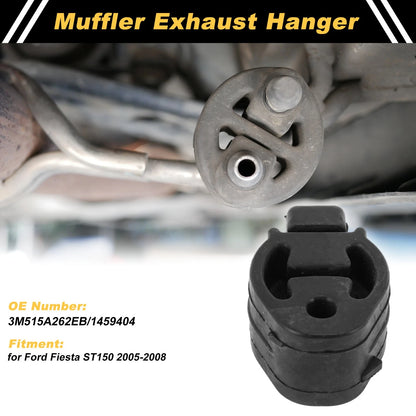 Muffler Exhaust Hanger for Ford Fiesta ST150 (2005–2008) 3M515A262EB Rubber Black