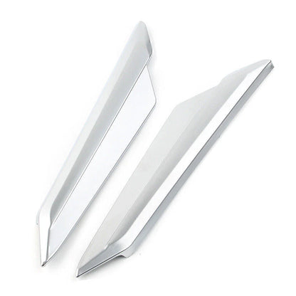 Matte Chrome Rear Mirror Trim Cover for Honda Goldwing GL1800 GL1833 (2018-2020)