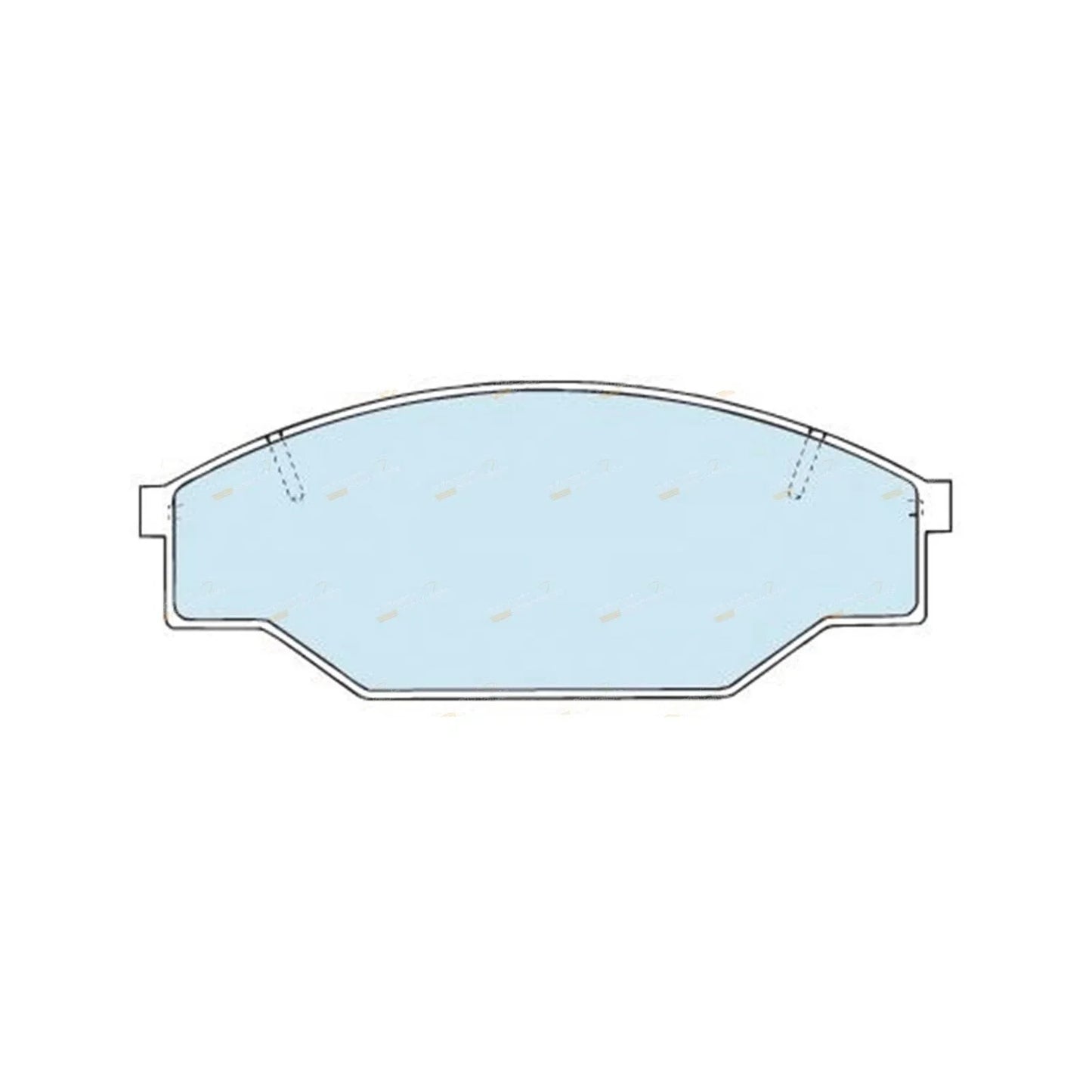 Front Disc Brake Pad Set for Hilux LN107 LN147 RN85 RZN149 (1988–2005)