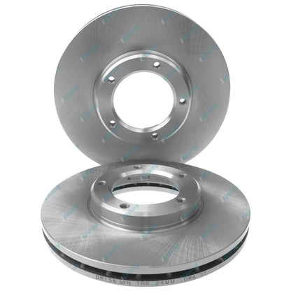 2 Disc Brake Rotors for Toyota Dyna 8/85-3/88 LH80 LY81 Truck