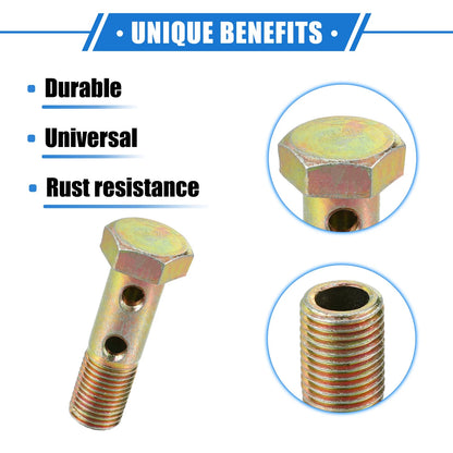 Set of 1 Car M12x1.25 45mm Turbo Brake Line Fitting Adapter