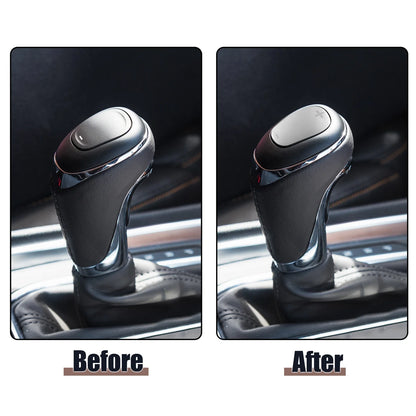 Gear Shift Knob Cover for Chevrolet Equinox 2018-2020 Silver Tone