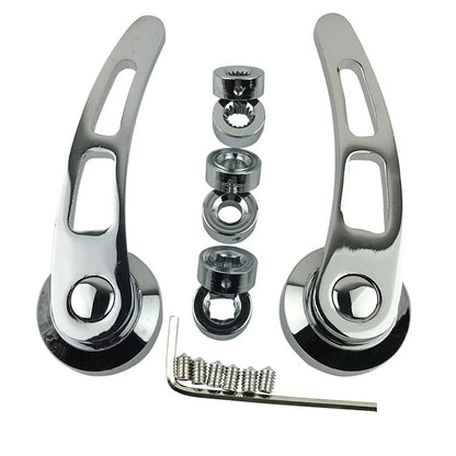 Chrome Billet Aluminum 4-1/4" Door Handle Kit for Chevy Ford Chrysler Cadillac